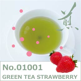 煎茶　ストロベリーフレーバー