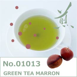 煎茶　マロンフレーバー